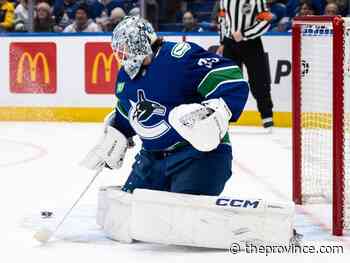 Canucks: Thatcher Demko leaves Leafs game with mysterious injury