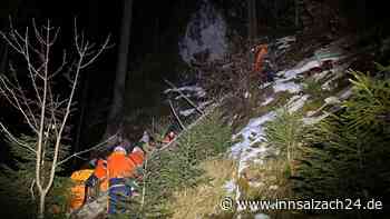 Mann (33) stürzt mit Rodel über felsiges Gelände ab und erleidet schweres Polytrauma
