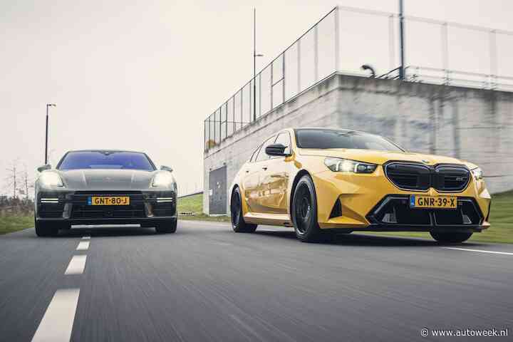 BMW M5 vs. Porsche Panamera Turbo S E-Hybrid - Plug-in powerplay