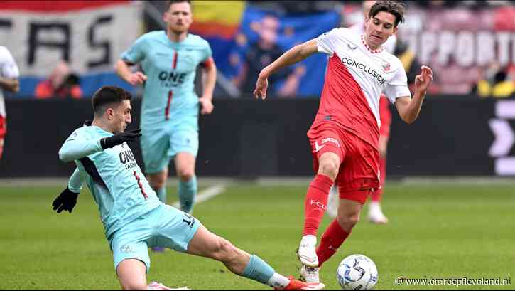 Almere - Almere City wint verrassend bij FC Utrecht