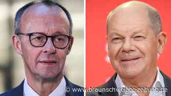 Scholz gegen Merz: Duell heute live im TV und Stream