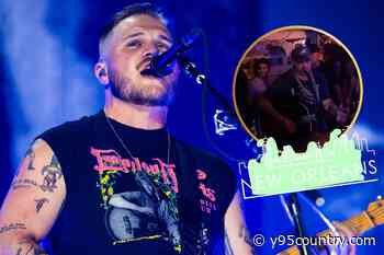 Zach Bryan Pops Up at a New Orleans Bar Before the Super Bowl [Watch]