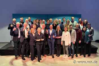 Kandidatenliste der CDU steht: 33 Namen für 33 Wahlkreise