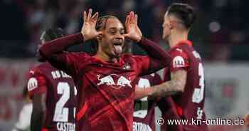 Dank Sesko und Simons: Leipzig schlägt St. Pauli in Unterzahl