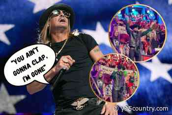 Kid Rock Storms Offstage in Nashville After Fans Won’t Clap [Watch]