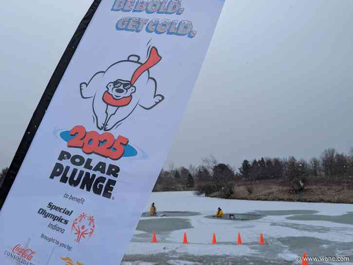 Locals raise over $110,000 plunging into freezing water for Special Olympics Indiana