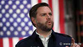 Absage an Gewaltenteilung?: Trump-Vize Vance attackiert Gerichte in den USA frontal