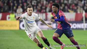 FC Barcelona verkleint achterstand met zege bij Sevilla