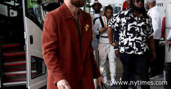 Super Bowl Tunnel Walk: Travis Kelce, Jalen Hurts and More Arrive in Fashion