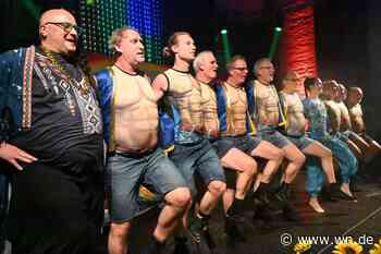 Männerballett und Jecken aus Erkelenz heizen ein