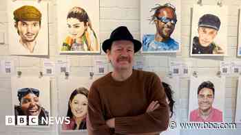 Portraits of global environmentalists on display