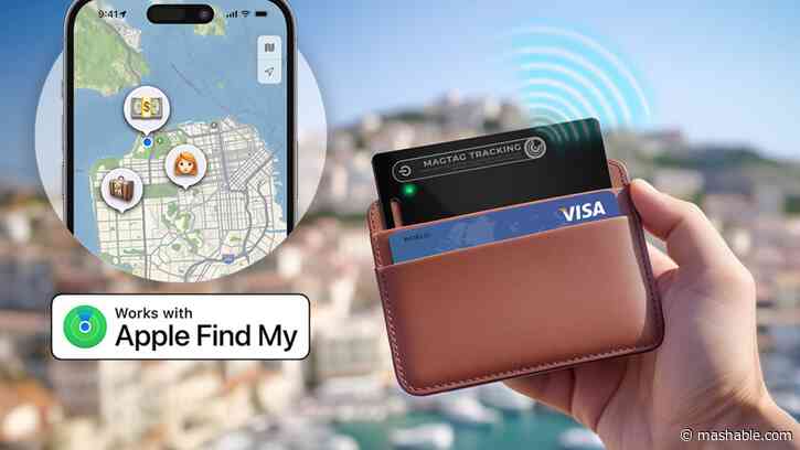 Get a credit card-size AirTag alternative for just $24