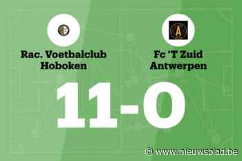 Zege voor Hoboken B thuis tegen FC 'T Zuid Antwerpen