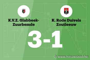 Zoutleeuw kan zegereeks van Glabbeek niet stoppen
