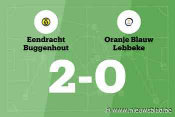 Eendracht Buggenhout beëindigt reeks nederlagen met zege tegen OB Lebbeke B
