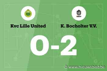 Bocholter verslaat Lille United met 0-2 en eindigt reeks zonder overwinning