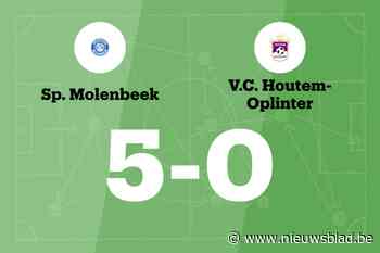 Vijf opeenvolgende overwinningen voor SP Molenbeek na 5-0 tegen Houtem-Oplinter B