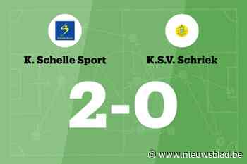 Schelle Sport verslaat Schriek
