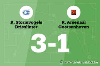 Zege Drieslinter B tegen Goetsenhoven