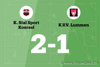 Gianni Convalle en Lennerd Volders bezorgen Stal zege tegen Lummen