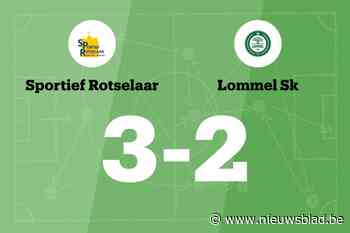 Rotselaar wint thuis van Lommel SK B