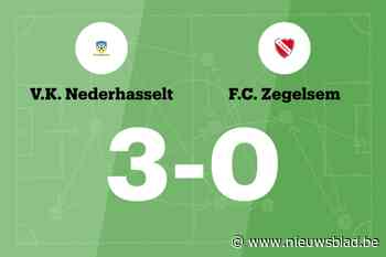 Overduidelijke overwinning voor VK Nederhasselt B tegen FC Zegelsem