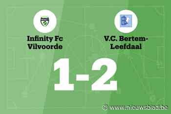 Bertem-Leefdaal B wint in de uitwedstrijd wederom – verslaat Infinity Vilvoorde B met 1-2