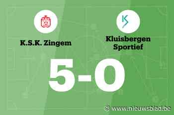 KSK Zingem overklast Kluisbergen Sportief