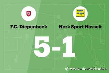 Diepenbeek maakt einde aan slechte reeks door zege tegen Herk Sp.
