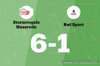 KST Haasrode overklast RWL Sport