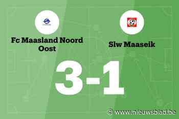 Geen geluk voor SLW Maaseik B