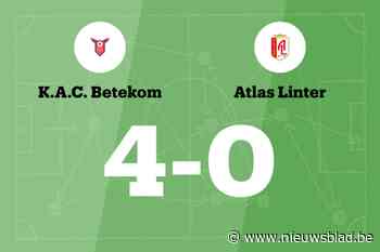 Betekom B verslaat Atlas Linter