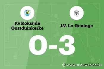 JV Lo-Reninge verslaat KV Koksijde Oostduinkerke B en blijft winnen