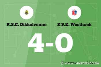 KSC Dikkelvenne blijft ongeslagen na zege tegen KVK Westhoek