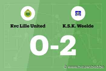 Weelde verslaat Lille United B met 0-2 en eindigt reeks zonder overwinning