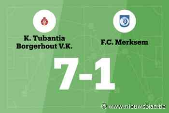 Tubantia Borgerhout zet succesvolle reeks voort met ruime zege tegen FC Merksem B