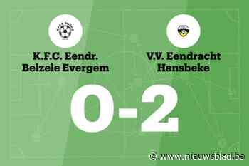 Zege Eendracht Hansbeke op FCE Belzele Evergem