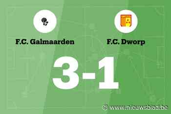Galmaarden B maakt tegen Dworp B einde aan slechte reeks