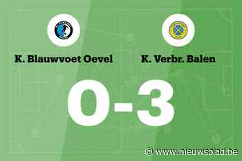 Balen wint bij Blauwvoet Oevel