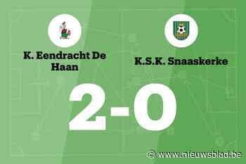 Eendracht De Haan speelt vier wedstrijden zonder tegendoelpunten