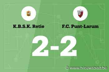 BSK Retie speelt thuis gelijk tegen Punt-Larum