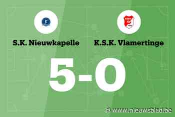 SK Nieuwkapelle zet zegereeks voort met overwinning tegen SK Vlamertinge B