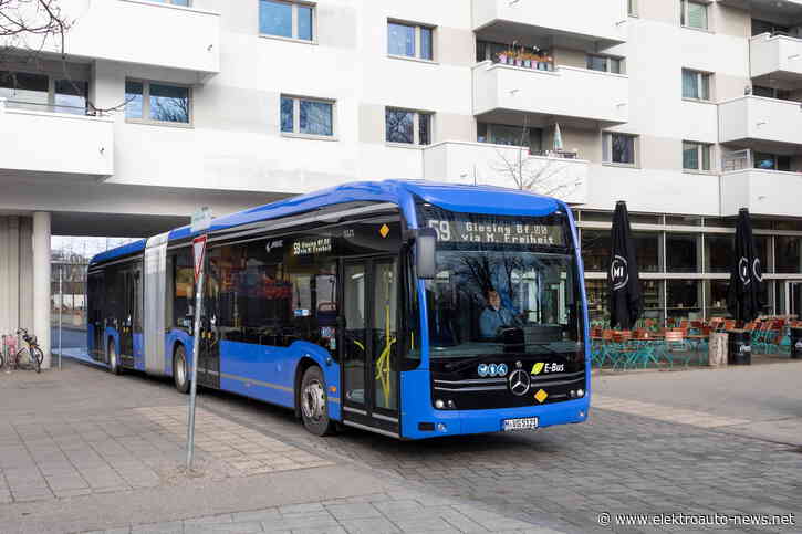 München flottet 30 neue Elektrobusse ein