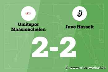 Juve Hasselt sleept gelijkspel uit de brand in de uitwedstrijd tegen Umitspor
