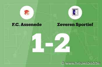 Sterke eerste helft tegen FC Assenede levert Zeveren Sportief zege op
