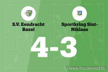 Eendracht Bazel verslaat SKN Sint-Niklaas na hattrick Pieters