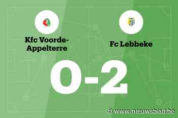 FC Lebbeke maakt het verschil in de tweede helft tegen KFC Voorde-Appelterre