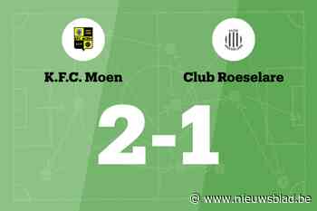 FC Moen in tweede helft voorbij Club Roeselare
