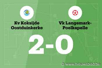 KV Koksijde Oostduinkerke in tweede helft voorbij VK Langemark-Poelkapelle