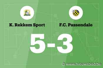 Geen verbetering voor FC Passendale na verlies tegen Rekkem Sport